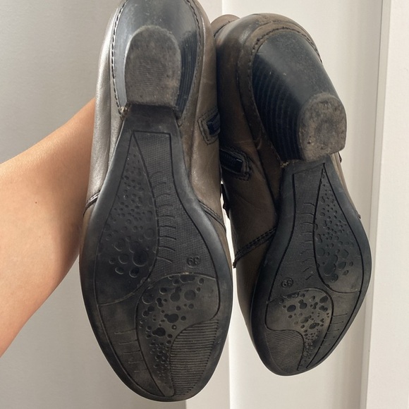 Taos | Greyish Brown Leather Ankle Boots - 39/8 - Picture 8 of 9